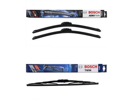 Bosch vindrutetorkarblad värdepaket AR500S + 450U