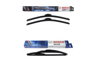 Bosch vindrutetorkarblad värdepaket AR500S + H301