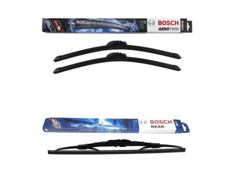 Bosch vindrutetorkarblad värdepaket AR500S + H400