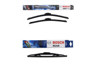 Bosch vindrutetorkarblad värdepaket AR502S + H282