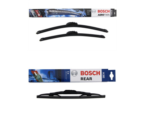 Bosch vindrutetorkarblad värdepaket AR502S + H282