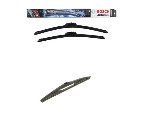 Bosch vindrutetorkarblad värdepaket AR502S + H315