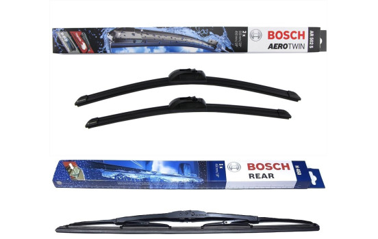 Bosch vindrutetorkarblad värdepaket AR502S + H450