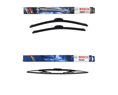 Bosch vindrutetorkarblad värdepaket AR502S + H500