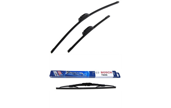 Bosch vindrutetorkarblad värdepaket AR503S + 380U