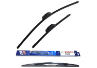 Bosch vindrutetorkarblad värdepaket AR503S + 480U