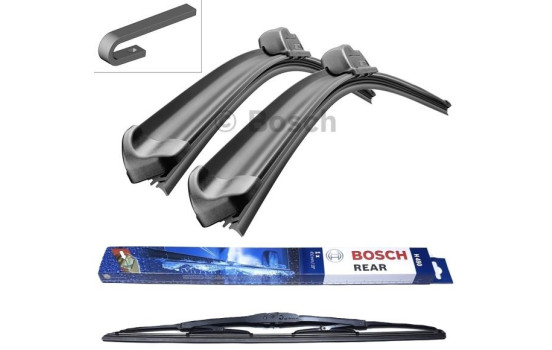 Bosch vindrutetorkarblad värdepaket AR530S + H450
