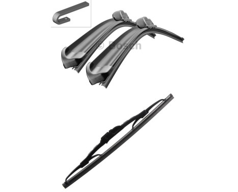 Bosch vindrutetorkarblad värdepaket AR530S + H480
