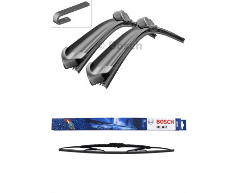 Bosch vindrutetorkarblad värdepaket AR530S + H500