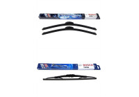 Bosch vindrutetorkarblad värdepaket AR531S + 380U