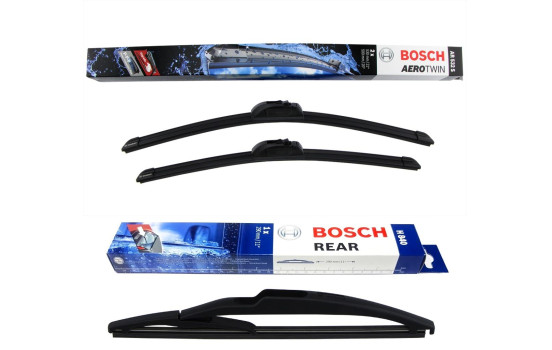 Bosch vindrutetorkarblad värdepaket AR532S + H840