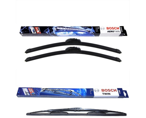 Bosch vindrutetorkarblad värdepaket AR533S + 480U