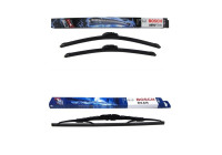 Bosch vindrutetorkarblad värdepaket AR551S + H380
