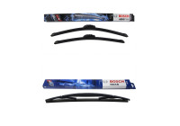 Bosch vindrutetorkarblad värdepaket AR551S + H402