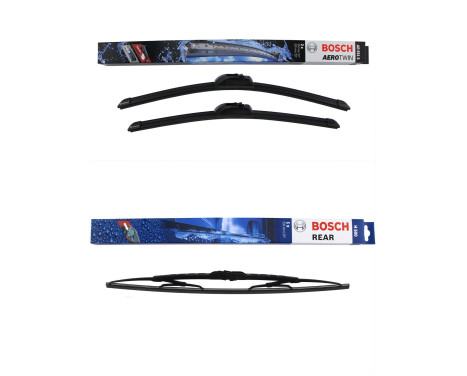 Bosch vindrutetorkarblad värdepaket AR551S + H500