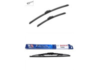Bosch vindrutetorkarblad värdepaket AR552S + 380U