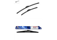 Bosch vindrutetorkarblad värdepaket AR552S + H353