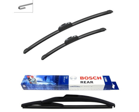 Bosch vindrutetorkarblad värdepaket AR552S + H840