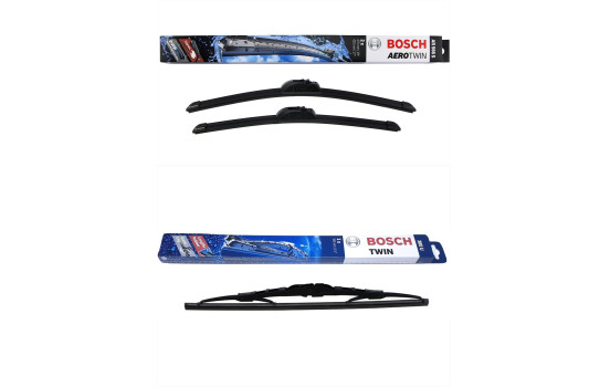 Bosch vindrutetorkarblad värdepaket AR566S + 380U