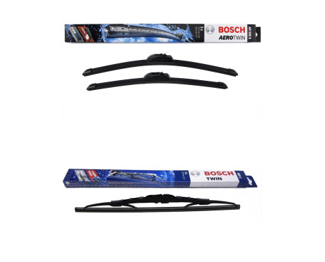 Bosch vindrutetorkarblad värdepaket AR566S + 400U