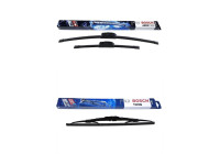 Bosch vindrutetorkarblad värdepaket AR601S + 380U