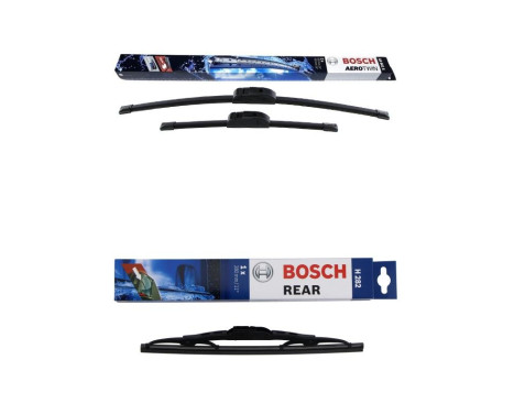 Bosch vindrutetorkarblad värdepaket AR601S + H282