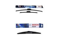 Bosch vindrutetorkarblad värdepaket AR601S + H312