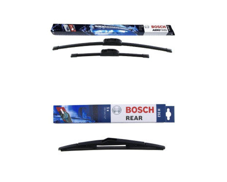Bosch vindrutetorkarblad värdepaket AR601S + H312