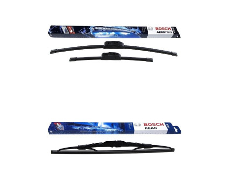 Bosch vindrutetorkarblad värdepaket AR601S + H380