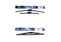 Bosch vindrutetorkarblad värdepaket AR601S + H400