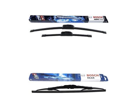 Bosch vindrutetorkarblad värdepaket AR601S + H400