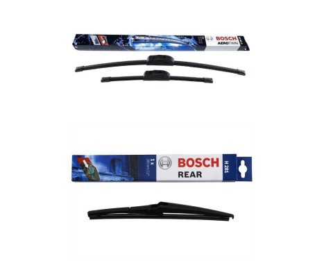 Bosch vindrutetorkarblad värdepaket AR601S + H801
