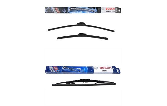 Bosch vindrutetorkarblad värdepaket AR604S + 380U