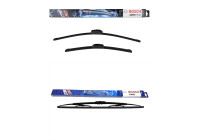 Bosch vindrutetorkarblad värdepaket AR604S + 550U