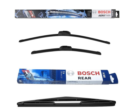 Bosch vindrutetorkarblad värdepaket AR604S + H300