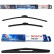 Bosch vindrutetorkarblad värdepaket AR604S + H300