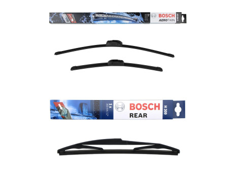 Bosch vindrutetorkarblad värdepaket AR604S + H309