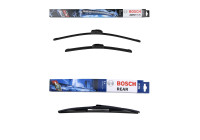 Bosch vindrutetorkarblad värdepaket AR604S + H352