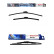 Bosch vindrutetorkarblad värdepaket AR604S + H595
