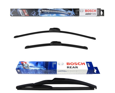 Bosch vindrutetorkarblad värdepaket AR604S + H840