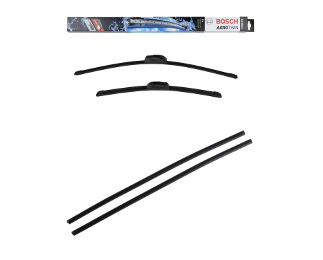 Bosch vindrutetorkarblad värdepaket AR604S + Z361