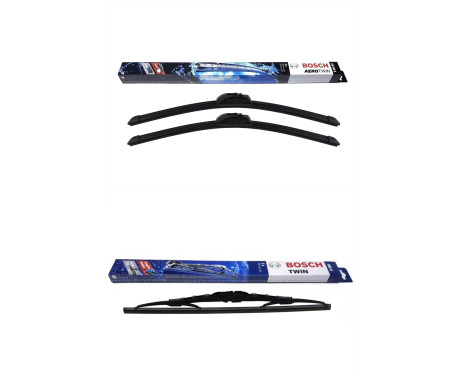 Bosch vindrutetorkarblad värdepaket AR606S + 400U