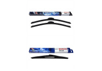 Bosch vindrutetorkarblad värdepaket AR606S + H353