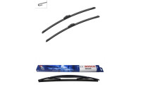 Bosch vindrutetorkarblad värdepaket AR651S + H402