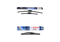 Bosch vindrutetorkarblad värdepaket AR653S + H250