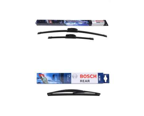 Bosch vindrutetorkarblad värdepaket AR653S + H250
