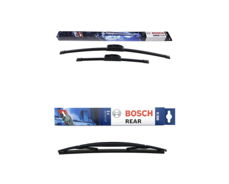 Bosch vindrutetorkarblad värdepaket AR653S + H306