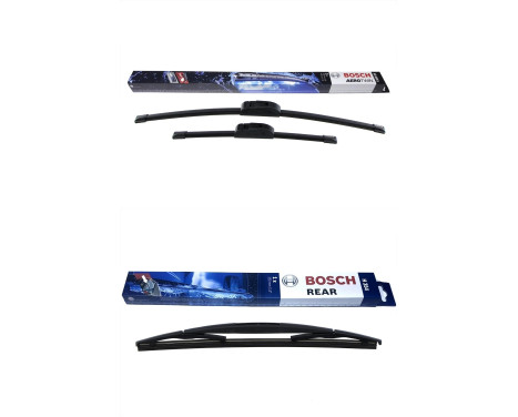 Bosch vindrutetorkarblad värdepaket AR653S + H354