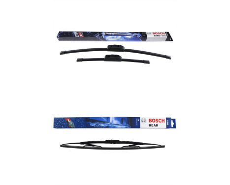 Bosch vindrutetorkarblad värdepaket AR653S + H500