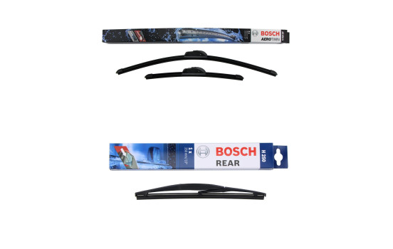 Bosch vindrutetorkarblad värdepaket AR654S + H250